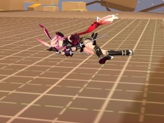 Yae Sakura Darkbolt Jonin - ryonaさくらやえ ダークボルトジョニン リョナ - 八重 桜 暗黑闪电乔宁 良娜
