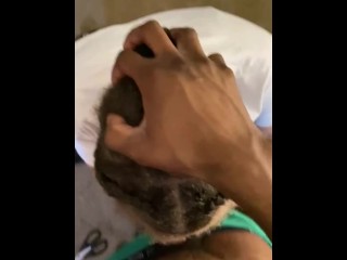 Cheating Lightskin Thot Sucking Dick while Boyfriend is out