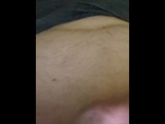 Close up jerk off with a little cum 