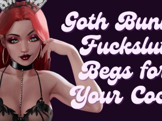 Free use Goth Fuckbunny Gets Fucked in all three Holes [submissive Slut] [facefucking] [bondage]