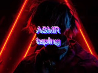 asmr taping, solo male, asmr, relax