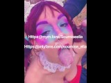 Soumiseelia - Cosplay porn Deepthroat Extrême Anal 