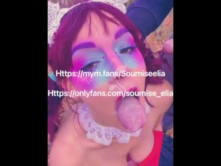vertical video, submissive slut, submissive, cosplay