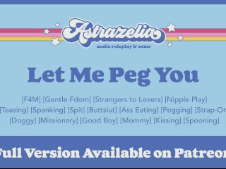 [patreon Exclusive] let me Peg you [FemDom] [msub] [pegging] [anal]