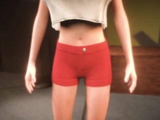 5' Tall Girl Grows Gigantic Boobs and Shrinks Her Beautiful Lover Down to Size - Growing Woman