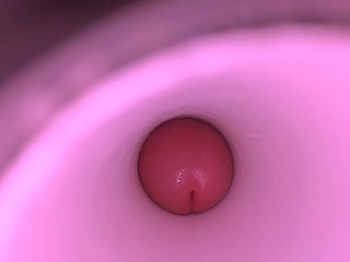masturbation, internal camera, vacuum, close up