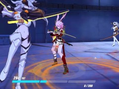 Yae Sakura Flame Sakitama - ryona Honkai Impact 3rd - Screenshot 1 of 16 - Pink Hair