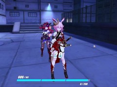 Yae Sakura Flame Sakitama - ryona Honkai Impact 3rd - Screenshot 11 of 16 - Pink Hair