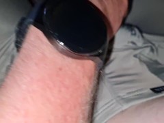 Cumming in shorts before going to bed