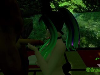 monster, big cock, vrchat, hentai