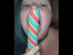 Toy licking