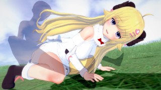 【TSUNOMAKI WATAME】【HENTAI 3D】【SHORT ONLY GROUND DOGGYSTYLE POSES】【HOLOLIVE-VTUBER】