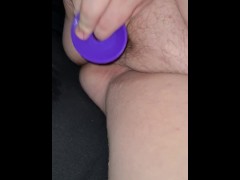 Fucking my fat hairy wet pussy