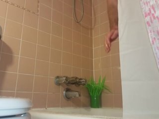 Hardcore Harold Plays Tug Of War With His Cock Full