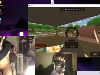 Game And Chill Zombie Game With Vibrator pt4