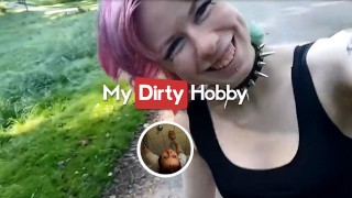 MyDirtyHobby - jeune femme excitée Elli_Young n’aime rien de plus que de baiser avec un utilisateur à un Park