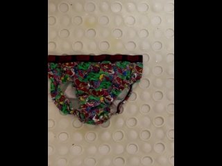 Shooting piss onto my briefs