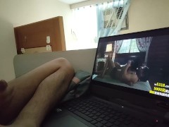 中国小鲜肉AV同时高潮 - Screenshot 9 of 16 - Orgasm