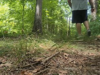 Stopped hiking to piss on this tree