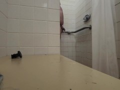 Shower in camp grounds 