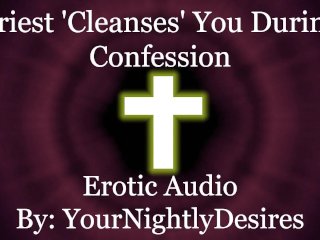 sex in church, public, priest, audio only