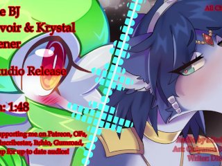 krystal fox, krystal starfox, anime, 3some