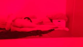 03 masturbating in my bed enjoying a huge dildo anal destruction