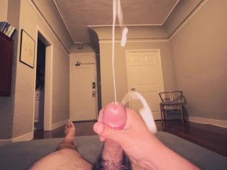 Male Grunting, masturbation, squirt, big dick