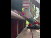 Preview 2 of Tiny Bitch POV of my Sweaty socks and slides