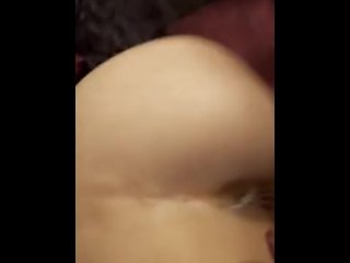 female orgasm, vertical video, anal, amateur