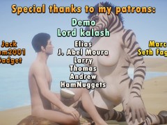 Wild Life New Zebra Girl - Screenshot 14 of 16 - Furry Animation
