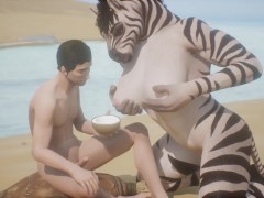Wild Life New Zebra Girl - Screenshot 6 of 16 - Anthro