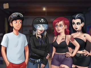 pc gameplay, adult visual novel, homemade, cartoon