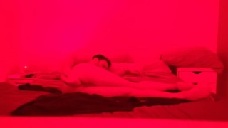 12 Masturbating In My Bed While Destroying A Massive Dildo Anal