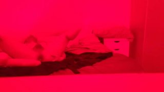 13 masturbating in my bed enjoying a huge dildo anal destruction