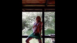 Fapping In An Old Abandoned Shed That I Discovered
