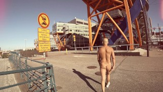 Naked city walk