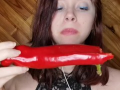 ASMR MUKBANG BOKIT AND BIG POIVRONS