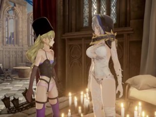 Code Vein Mia and Io Skirtless Mod Fanservice Appreciation p