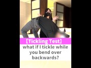 What if I Tickle while you Bend over Backwards?♡ #shorts ...