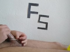 I put a condom on my dick and fuck the balloon - sex toys