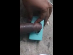 Indian boy solo handjob