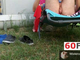 cum inside me daddy, swimsuit, swimming pool, 60fps