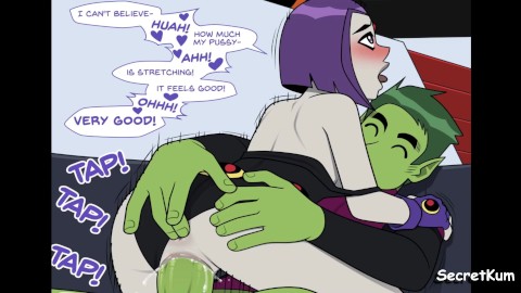 Teen Titans Emotional Sickness pt. 6 - Full swap Orgy at the Tower HQ