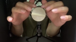 【ASMR】Fast & Aggressive Mic Tapping 【unidirectional microphone】