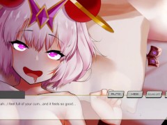 SF Girls [PornPlay Gacha Hentai game] Ep.10 I make her orgasm with my big cock