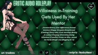 [Ролевая игра с аудио] Злодейка На Тренировке Используется Своим Наставником [Наглость Сабби] [Сперма]