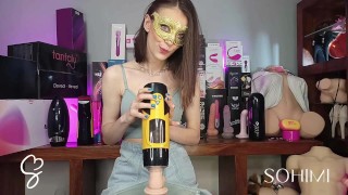 Sarah Sue Reveals - Everything you should know about Male Electric Masturbators with Sohimi