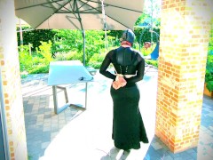 CD trying new outfit for bondage - Screenshot 10 of 16 - Selfbondage