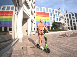 Прогулка по городу Порно